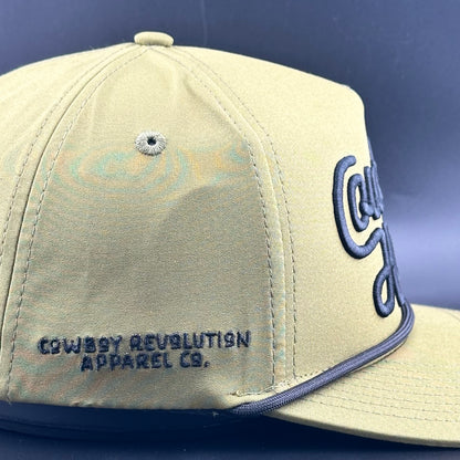 The Veteran Rope “Cowboy Hat” - Cowboy Revolution 5-panel Trucker Hat (QTY 12)